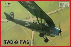 IBG Models 1/72 RWD-8 PWS Polish trainer plane (military version) # 72501