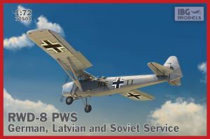 IBG Models 1/72 RWD-8 PWS-German, Latvian and Soviet service # 72503