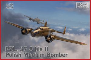 IBG 1/72 PZL PZL.37A bis 2 Los-Polish Bomber Plane # 72513