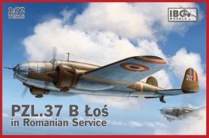 IBG Models 1/72 PZL PZL.37 Los B II in Romanian Service # 72516