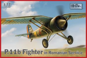 IBG Models 1/72 PZL P.11b Fighter in Romanian Service # 72518