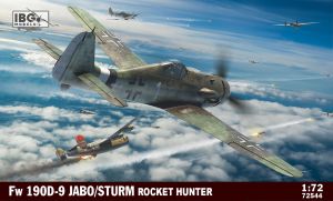 IBG Models 1/72 Focke-Wulf Fw-190D-9 JABO/STURM Rocket Hunter # 72544