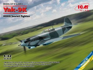 ICM 1/32 Yakovlev Yak-9K WWII Soviet Fighter # 32091