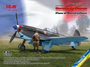 ICM 1/32 Normandy-Neman. Plane of Marcel Lefevre (Yak-9T with Marcel Lefevre figure) # 32092