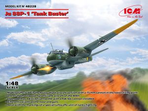 ICM 1/48 Junkers Ju-88P-1 Tank Buster # 48228
