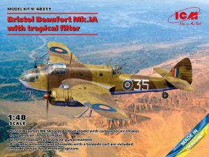 ICM 1/48 Bristol Beaufort Mk.IA with Tropical Filter # 48311