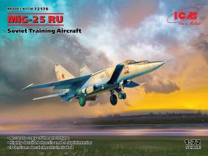 ICM 1/72 Mikoyan MiG-25RU Soviet Training Aircraft # 72176