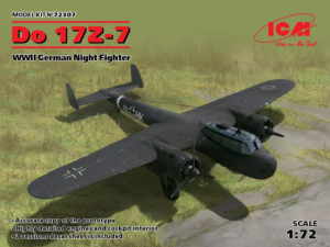 ICM 1/72 Dornier Do 17Z-7 WWII German Night Fighter # 72307