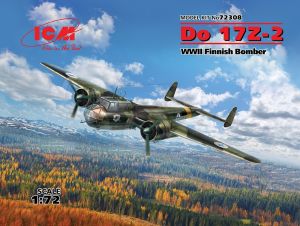 ICM 1/72 Dornier Do-17Z-2 WWII Finnish Bomber # 72308
