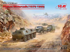 ICM 1/72 Afghan Motorcade (1979-1989) # DS7201
