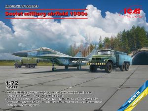 ICM 1/72 Soviet Military Airfield 1980s # DS7203