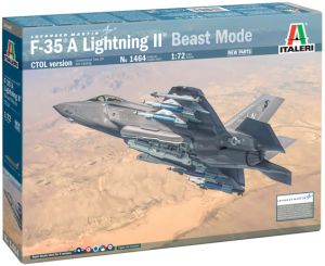Italeri 1/72 Lockheed-Martin F-35A Lightning (Beast Mode) # 1464
