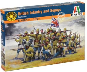 Italeri 1/72 British Infantry and Sepoys # 6187