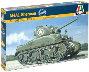 Italeri 1/72 M4A1 Sherman # 7003
