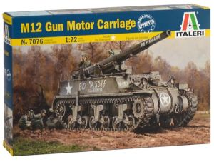 Italeri 1/72 M12 Gun Motor Carriage # 7076