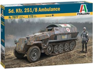 Italeri 1/72 Sd.Kfz.251/8 Ausf.C Ambulance # 7077