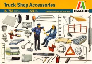Italeri 1/24 Truck Accessories #1 # 0764 - Plastic Model Kit