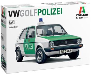 Italeri 1/24 Volkswagen Golf Mk.1 POLIZEI # 3666
