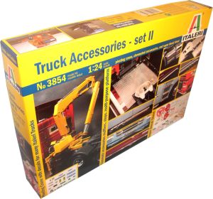 Italeri 1/24 Truck Accessories - Set II # 3854 - Plastic Model Kit