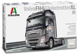 Italeri 1/24 VOLVO FH4 GLOBETROTTER XL 100% New Moulds # 3940