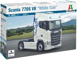 Italeri 1/24 Scania S770 V8 "White Cab" # 3965