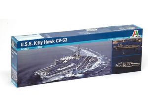 Italeri 1/720 U.S.S Kitty Hawk CV-63 # 5522 - Plastic Model Kit