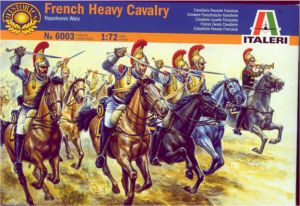 Italeri 1/72 Napoleonic French Cavalry # 6003 - Plastic Model Figures