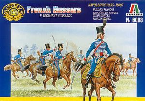 Italeri 1/24 French 1st Regiment Hussars # 6008 - Plastic Model Figures
