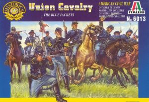 Italeri 1/72 Union Cavalry - American Civil War # 6013 - Plastic Model Figures
