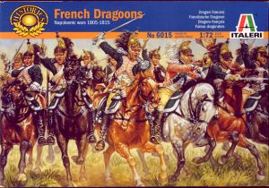Italeri 1/72 Napoleonic French Dragoons # 6015 - Plastic Model Figures