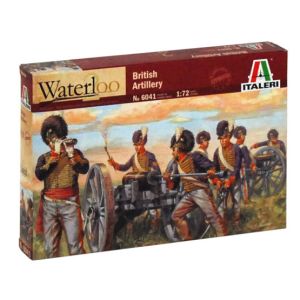 Italeri 1/72 Napoleonic Wars British Artillery # 6041 - Plastic Model Figures