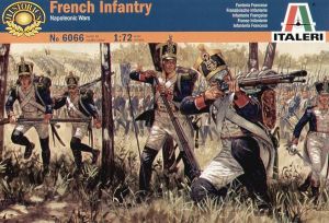 Italeri 1/72 Napoleonic French Infantry # 6066 - Plastic Model Figures