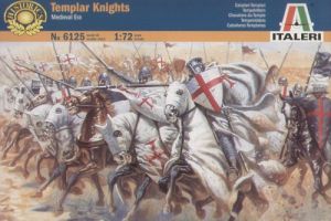 Italeri 1/72 Templar Knights # 6125 - Plastic Model Figures