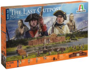 Italeri 1/72 The Last Outpost 1754-1763 French And Indian War # 6180