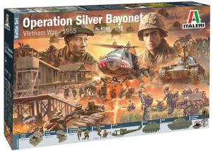 Italeri 1/72 Operation Silver Bayonet Vietnam War Battle Set 1965 # 6184