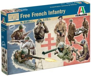 Italeri 1/72 Free French Infantry # 6189