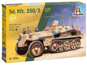 Italeri 1/72 German Sd.Kfz.250/3 # 7034 - from eModels Hobby Store Next Day Delivery 5 *