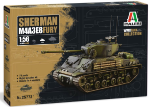 Italeri 1/56 M4A3E8 Sherman “Fury” # W25772