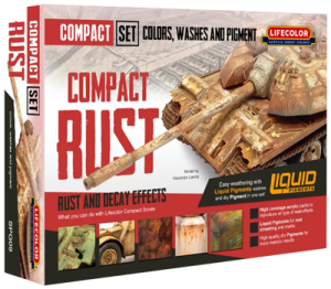 LifeColor Rust Compact Set (22ml x 6) # SPG09 