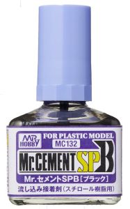Mr Hobby 40ml Mr Cement SP Black # MC-132