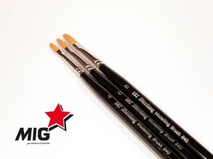 Mig Productions Brushes - Abteilung Filbert Brush 8 # 1884008