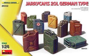 Miniart 1/24 Jerrycans 20L German Type # 24002