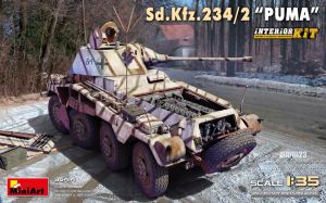 Miniart 1/35 Sd.Kfz.234/2 Puma Interior Kit # 35414