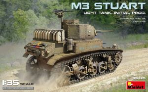 MiniArt 1/35 M3 Stuart Light Tank, Initial Prod # 35425