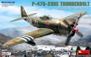 Miniart 1/48 P-47D-28RE Thunderbolt Free French Air Force # 48015