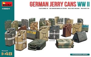 Miniart 1/48 German Jerry Cans WWII # 49004