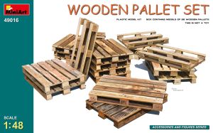 Miniart 1/48 Wooden Pallet Set # 49016