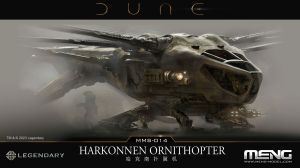 Meng Model Dune Harkonnen Ornithopter # MMS-014