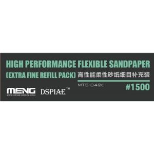 Meng Model Flexi Sandpaper Extra Fine 1500# (x6) # MTS-042C