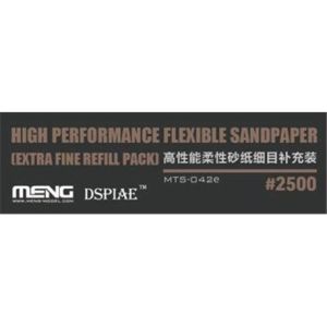 Meng Model Flexi Sandpaper Extra Fine 2500# (x6) # MTS-042E